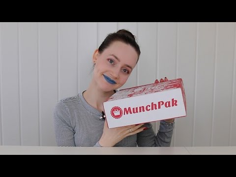 ASMR Whisper Eating & Crinkle Sounds | MunchPak Snack Review