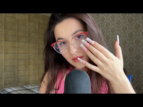 Asmr 100 TRIGGERS in one HOUR ( Tapping & Scratching ) Not Aggresive | No talking 😴