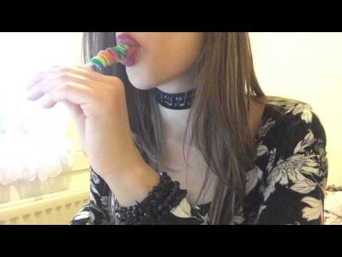 Eating Lollipop ASMR Sounds (I whisper more than i need to in this one :/)