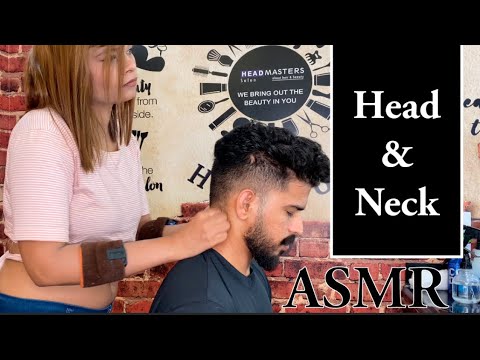 ASMR Relaxing Head Massage - Head Massage For INSOMNIA - @asmrfiroz