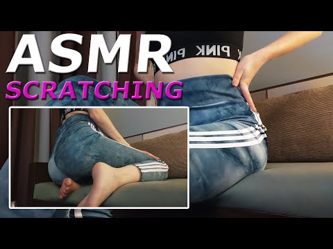 ASMR Leggings Scratching / Fabric Sounds / No talking
