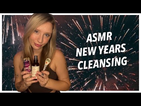 ASMR New Years Cleansing | Energy Plucking & Affirmations 🎆