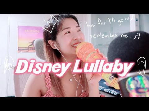 [한국어 Korean ASMR] 디즈니 메들리 Disney Medly lullaby