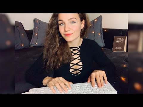 Study, Work or Game With a Friend | Background sounds | ASMR - whispering, keyboard tapping, writing