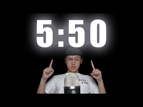YOU will sleep to this ASMR at exactly 5:50