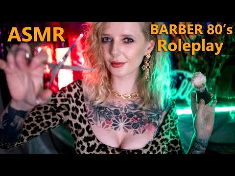 ASMR Barber Roleplay Men's Shave & Haircut