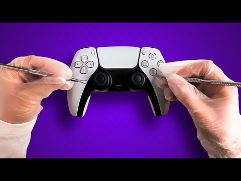 Deep Cleaning My PS5 Controller | No Talking ASMR