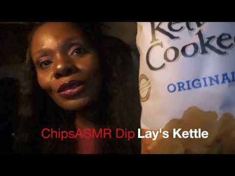 Chips/Dip ASMR Eating Sounds| Lays