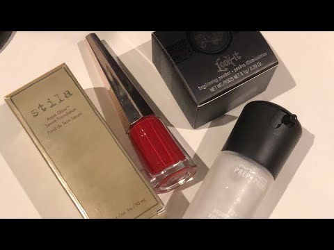 ASMR Fast Tapping on Makeup