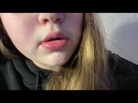ASMR mic nibbling and a bit of saliva👅