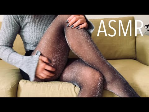 ASMR | Pantyhose Scratching & Skirt Scratching