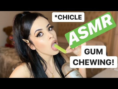 ASMR |GREATEST 30 MIN (GUM CHEWING) NO TALKING |*Mascando Chicle 30minutos *sin hablar* MOUTH SOUNDS