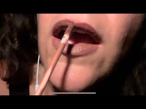 Trying on Lipsticks ASMR: Apple Mic + Up Close