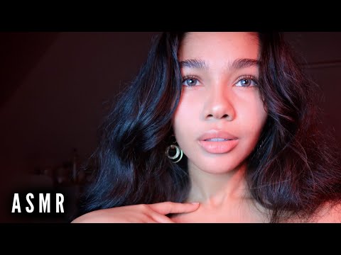 ASMR | Sounds Only Using My Body | Collar bone, Shoulder & Face Sounds w/ Visuals