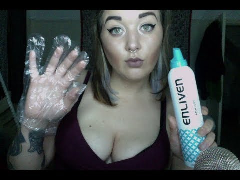 ASMR🌸 Gloves and Mousse Sounds
