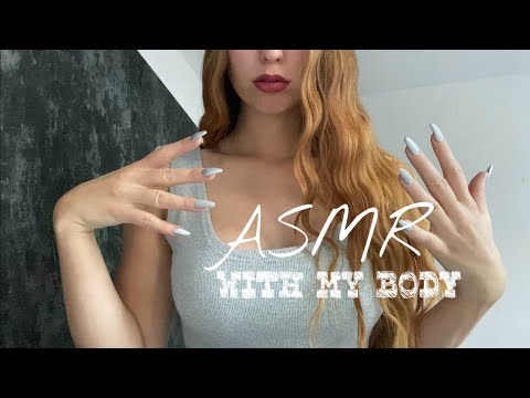 ASMR | SKIN SCRATCHING, TEETH TAPPING, NAIL TAPPING and HAND SOUNDS with myself💤