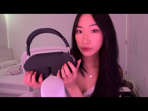 ASMR tapping and scratching on random things for relaxing