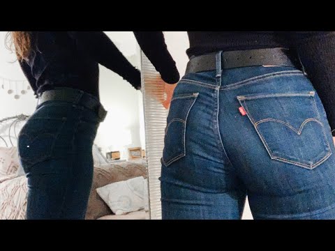 ASMR The Most Flattering Jeans | Try On