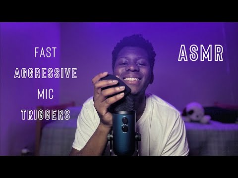 ASMR | Mic Pumping and Head Scratching | FAST & AGGRESSIVE