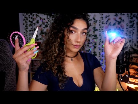 ASMR | Friend Pampers You (Massage, Words Of Affirmation, Plucking, Follow The Light)