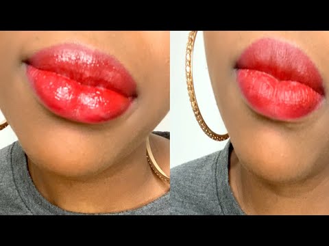 Asmr Hot & Spicy Red Lipstick Application (Beginner Friendly)