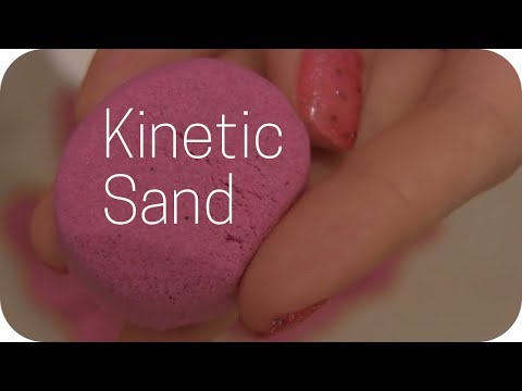 ASMR Ear-to-Ear Whisper Ramble – Kinetic Sand Sounds