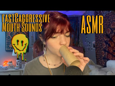 ASMR Fast & Aggressive Mouth Sounds ✨🤍