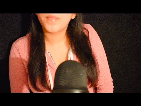 ASMR REPEATING TRIGGER WORDS ( MOUTH SOUNDS)