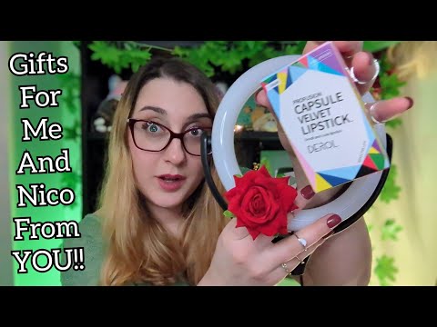 ASMR Whispered Tingly Gifts From My Wishlist! (for me and Nico)