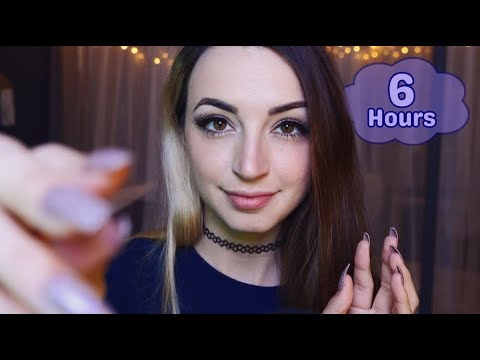 6 Hours of Face Attention ASMR for Work or Sleep | Whispered