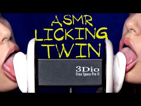 АСМР Ликинг 4к👅 ASMR Ear Licking TWIN 4k 👅 3Dio 👅 3Дио 👅АСМР Кушаю ушки👅 ASMR EAR EATING