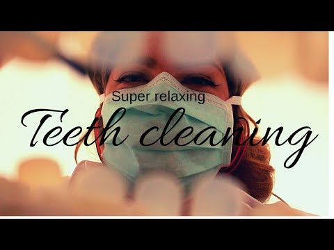 #ASMR #dentist Realistic teeth cleaning for your relaxation 💜 Tingly Pretty Basic ASMR