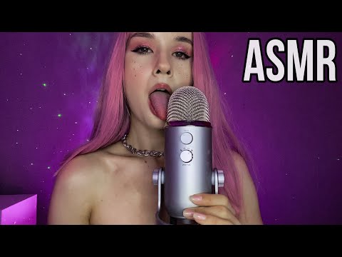 ASMR LICKING, Tongue Fluttering, Mouth Sounds👅