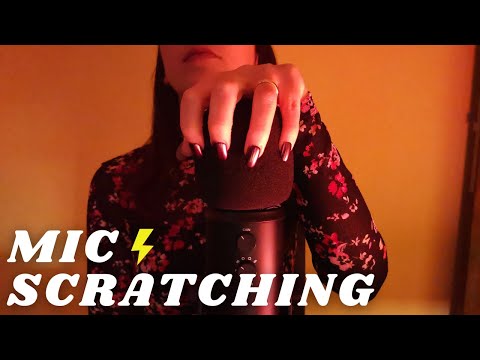ASMR  - FAST and AGGRESSIVE SCRATCHING MASSAGE | FOAM Cover | INTENSE Sounds | No talking