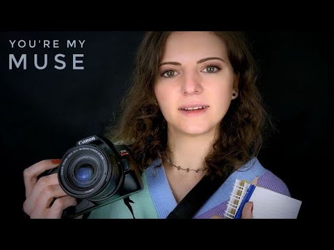ASMR | You're My Muse! 📷 Sketching, Measuring, and Photographing You