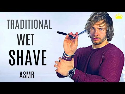 ★✰ Traditional Cut-Throat Shave Experience ★ ASMR★