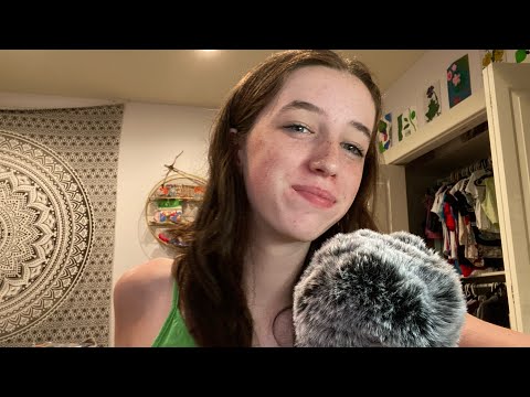 ￼Asmr trying different mic covers