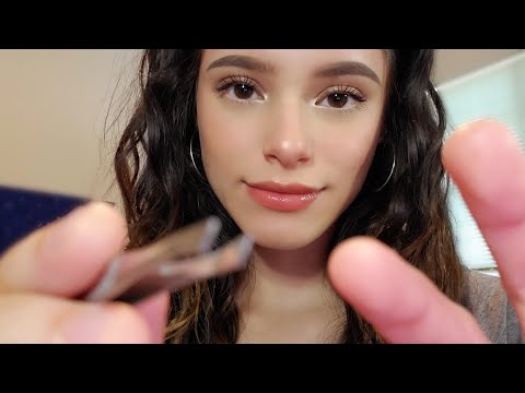 ASMR | Hand Movements 👐 w/ Voice over👄 (+ Tongue Clicking, Pinch & Pluck, Semi inaudible etc.)