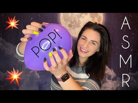 ASMR | Balloon Triggers! (Popping Balloons With My Nails & Earrings) 💥🎈