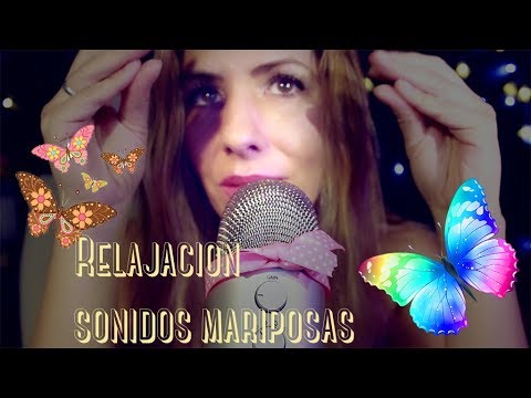ASMR - Relajación, mouth sounds, susurros, hands, . En español