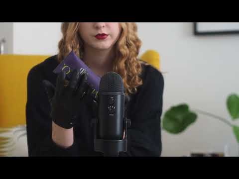 ASMR tapping on hair shampoo with leather gloves ✨ no talking ✨