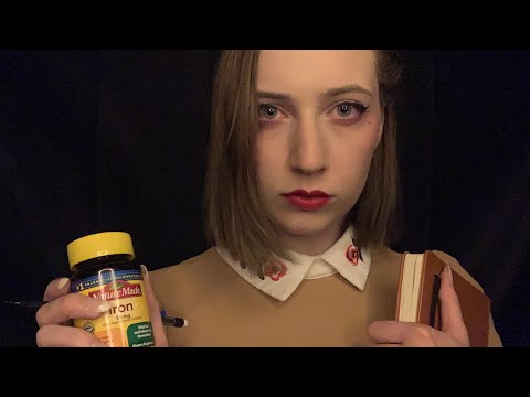 Vampire's Assistant Inspects You • ASMR Roleplay • Personal Attention • Note Taking • Latex Gloves