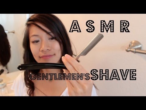 ASMR Binaural Gentlemen's Shave Roleplay ~ FairyChar