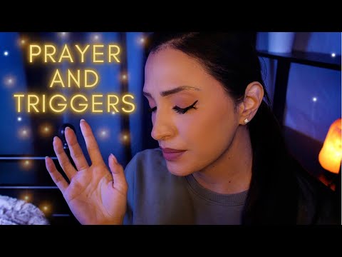 Christian ASMR | Prayer + Triggers, Hand movements | Soft Spoken ASMR