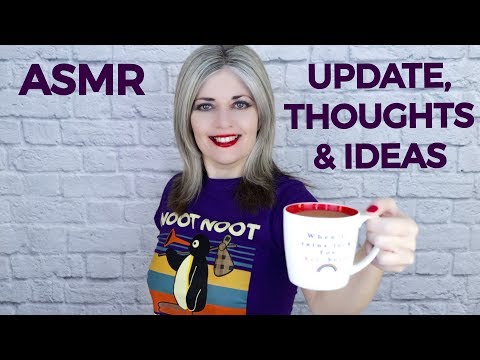 ASMR Channel Update with A Thank You, Ramble and Asking Your Opinion!