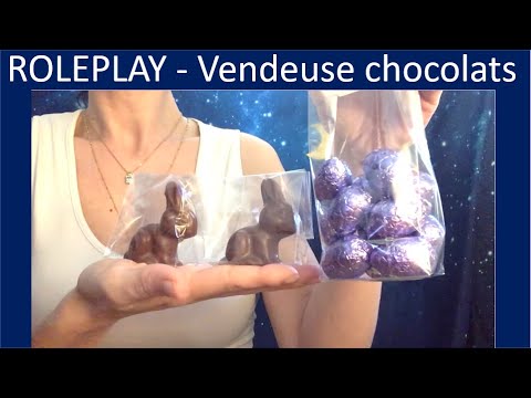 ASMR ROLEPLAY - vendeuse chocolats de Pâques