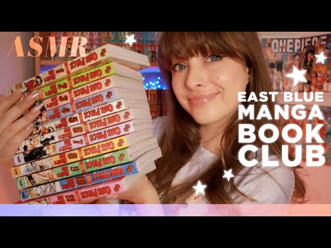 ASMR 🏴‍☠️ One Piece 🌊 East Blue Manga Book Club Compilation! Whispered Review & Manga Triggers