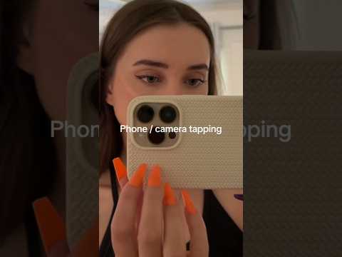 Full vid on channel ☺️ #asmr #shortsvideo #phonetapping #cameratapping