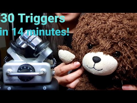 ASMR | 3️⃣0️⃣ Triggers in 14 minutes 😱 | no talking