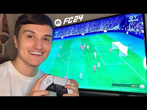 ASMR | Let’s Play EA FC 24 ⚽️🎮 (gameplay + controller sounds)